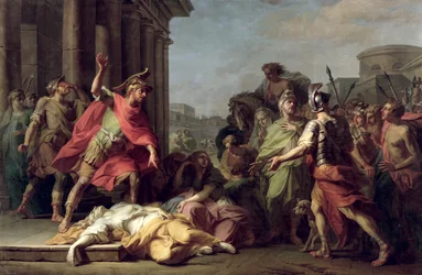 De Dood van Lucretia, 1784